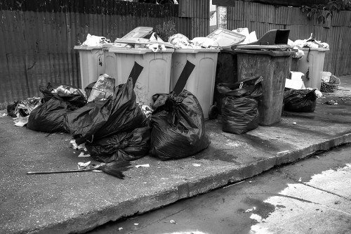 Waste clearance team removing unwanted items in East Sheen