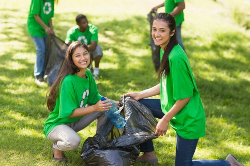 Recycling process in Westminster's waste management facilities