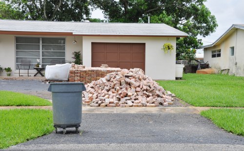 Professional waste management team