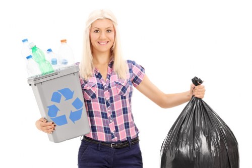 Recycling process in St. James